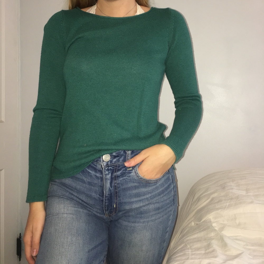 Green Sweater